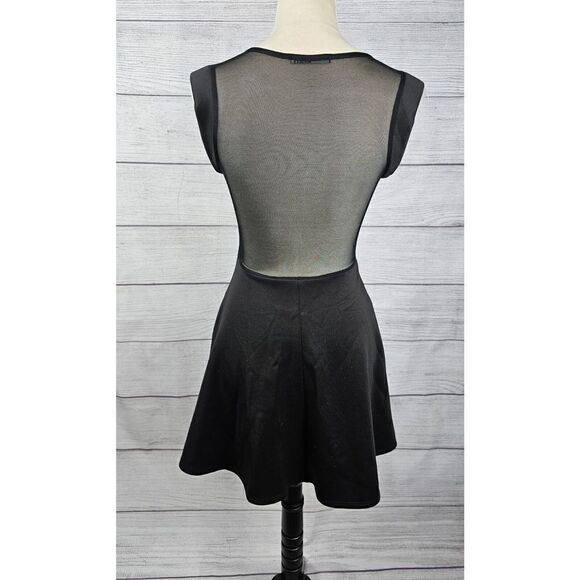 LuLu's Peek Chic Cutout Dress Black Size Small - Picture 8 of 13